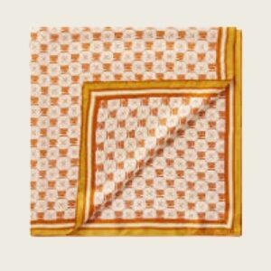 Silk Monogram Scarf