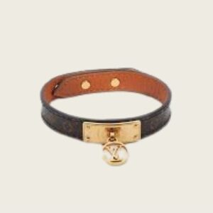 LV Leather Bracelets