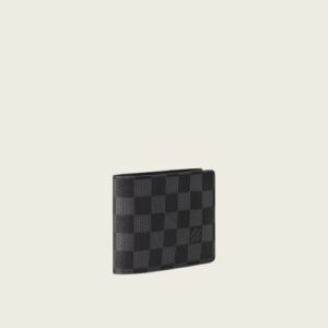 Damier Graphite Porte Feuille Multiple Bifold Wallet